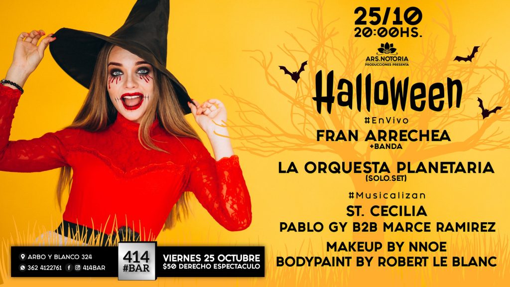 HALLOWEEN EN 414BAR!